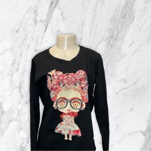 Frida Kahlo Black TShirt